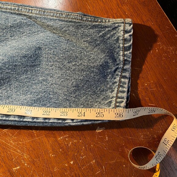 Vintage Bill‎ Blass High Waist Jeans Womens 32x26 Pleated Petite Tapered Mom - Picture 12 of 12